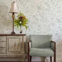 Elegant Soft English Floral Wallpaper Mural 1