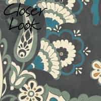 Vintage Floral Paisley Wallpaper Mural 7