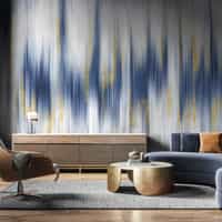 Modern Abstract Color Wash Wallpaper Mural 1