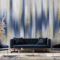 Modern Abstract Color Wash Wallpaper Mural 2
