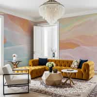 Modern Abstract Wave Wallpaper Mural 4