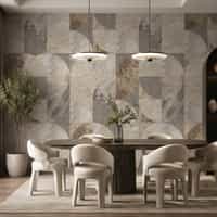Modern Abstract Geometric Marble Wallpaper Mural 3