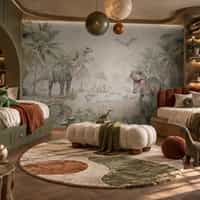 Kids Dinosaur Wallpaper Jungle Wallpaper Mural 4