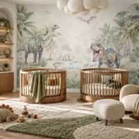 Kids Dinosaur Wallpaper Jungle Wallpaper Mural 6