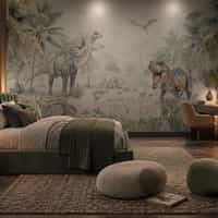 Kids Dinosaur Wallpaper Jungle Wallpaper Mural 5
