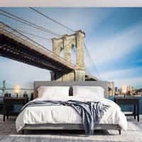 Brooklyn Bridge Long Exposure Wallpaper Mural 2
