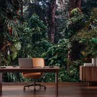 Dark Tropical Jungle Wallpaper Mural 5