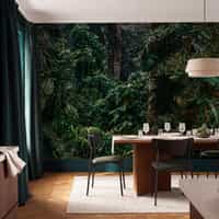 Dark Tropical Jungle Wallpaper Mural 3