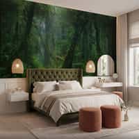Misty Rainforest Wallpaper Mural 3