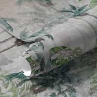 Teal Green Palm Tree Wallpaper Mural 8