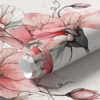 Blush Sweet Pea Wallpaper Mural 8