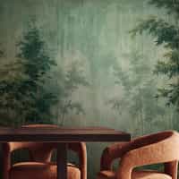 Chinoiserie Bamboo Grove Wallpaper Mural 7