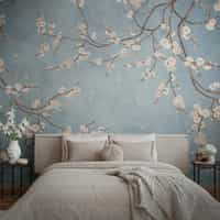 Blush Cherry Blossom Wallpaper Mural 2