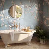 Blush Cherry Blossom Wallpaper Mural 5