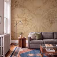 World Atlas Map Wallpaper Mural 6