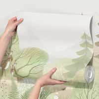 Woodland Animal Wallpaper for Nurseries 9