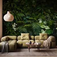 Tropical Jungle Wallpaper Mural 1
