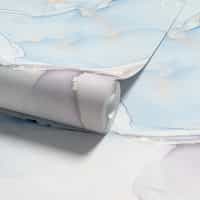 Blue Grey Marble Wallpaper Mural 8