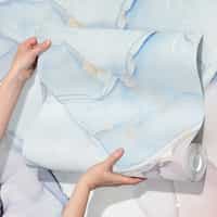 Blue Grey Marble Wallpaper Mural 7