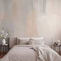 Blue Grey Abstract Wallpaper Mural 3