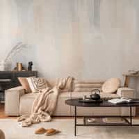 Blue Grey Abstract Wallpaper Mural 1