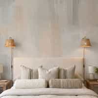 Blue Grey Abstract Wallpaper Mural 7