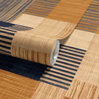 Wallpaper Retro Style Geometric Textile Wallpaper Mural 6