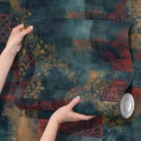 Distressed Decorative Tile Wallpaper Mural 8