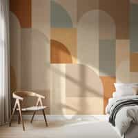 Abstract Geometric Arch Wallpaper Mural 4