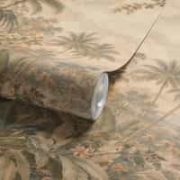 Vintage Tropical Landscape Wallpaper Mural 7
