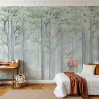 Woodland Animal Wallpaper Mural 3