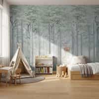 Woodland Animal Wallpaper Mural 5