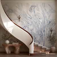 Iris Canvas Wallpaper Art Wall Mural 7
