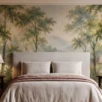 Watercolour Woodland Wallpaper Mural 1