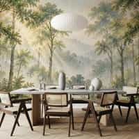 Watercolour Woodland Wallpaper Mural 2