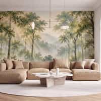 Watercolour Woodland Wallpaper Mural 3