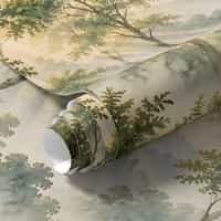 Watercolour Woodland Wallpaper Mural 6