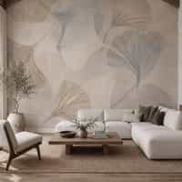 Ginkgo Leaf Wallpaper Mural 2