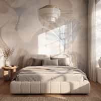 Ginkgo Leaf Wallpaper Mural 1