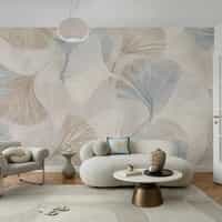 Ginkgo Leaf Wallpaper Mural 3