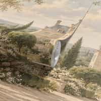 French Château Garden Wallpaper Mural 8