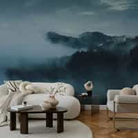 Misty Mountain Landscape Wallpaper Mural 5