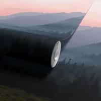 Blush Dawn Mountain Landscape Wallpaper Mural 7