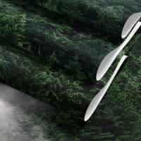 Misty Evergreen Forest Wallpaper Mural 9