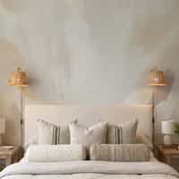 Beige Abstract Wallpaper Mural 4