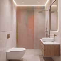 Abstract Pink and Green Wallpaper Mural 7