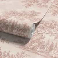 Nature Wallpaper Mural with Blush River Landscape 10