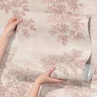 Nature Wallpaper Mural with Blush River Landscape 9