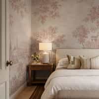 Nature Wallpaper Mural with Blush River Landscape 8