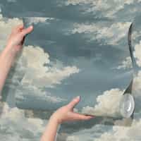 Blue Cloud Wallpaper Mural 8
